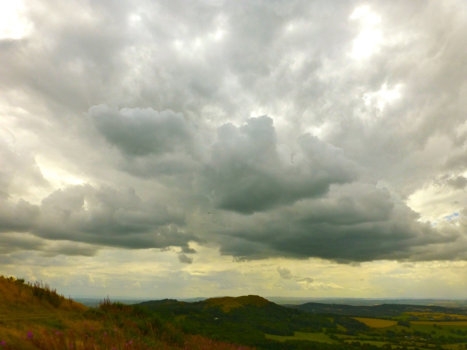 Turning sky - Gloucstershire weather!  Malvern 14.