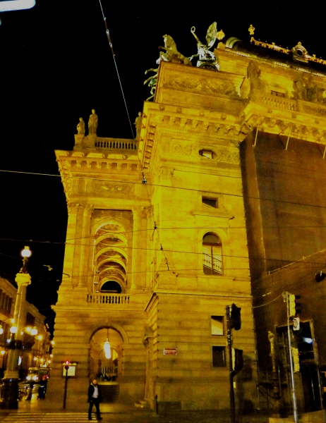 Theatrical arches, Prague.