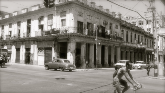 Havana's glory days long gone, but the crumbling skeletons of beautiful buildings remain.